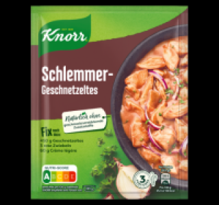 Penny  KNORR FIX Schlemmer- Geschnetzeltes