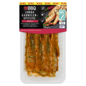 Aldi Süd  BBQ Jumbo-Garnelenspieße 200 g