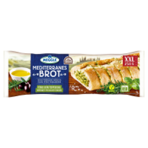 Aldi Süd  MEGGLE Mediterranes Brot oder Steinofen-Dinkelbrot 250 g