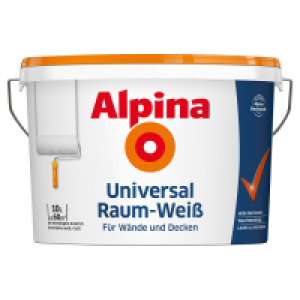 Aldi Süd  ALPINA Universal-Raum-Weiß 10 l 