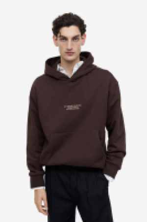 HM  Bedruckter Hoodie in Oversized Fit