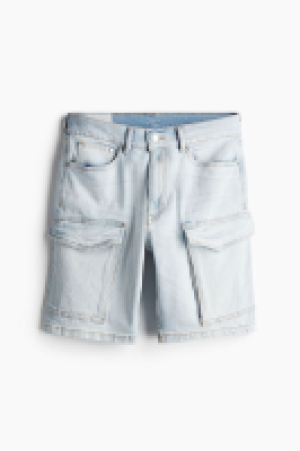 HM  Slim Denim Cargoshorts