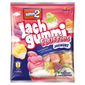 Aldi Süd  STORCK Nimm2 Lachgummi 200g, Fluffies