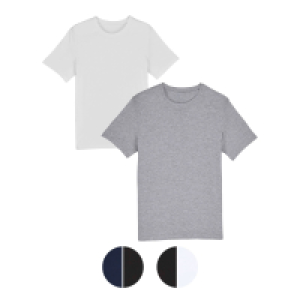 UP2FASHION BASICS Herren T-Shirts, 2er-Pack