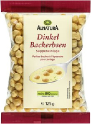 Dinkel-Backerbsen 1.99 €