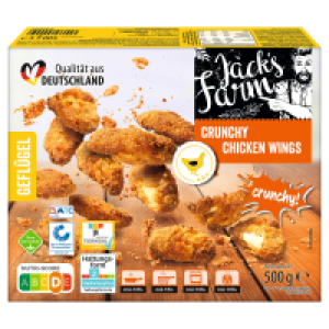 Aldi Süd  JACK’S FARM Crunchy Chicken Wings 500 g