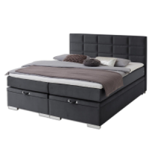 Roller  Boxspringbett - grau - H3 - 180x200 cm