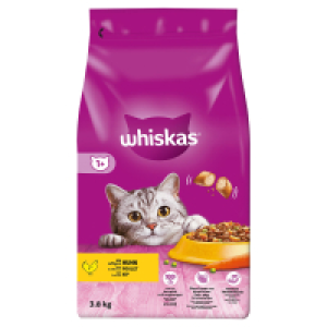 WHISKAS® Katzen-Trockenfutter 3,8 kg