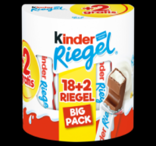 FERRERO Kinder Riegel Big Pack 3.79 €