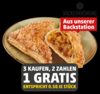 BÄCKERKRÖNUNG Apfeldreieck