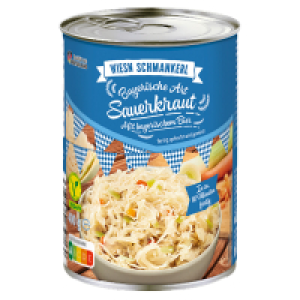 Aldi Süd  WIESN SCHMANKERL Sauerkraut 400 g