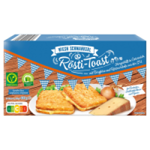 Aldi Süd  WIESN SCHMANKERL Rösti-Toast 400 g