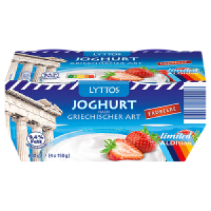 Aldi Süd  LYTTOS Fruchtjoghurt griechischer Art 600 g