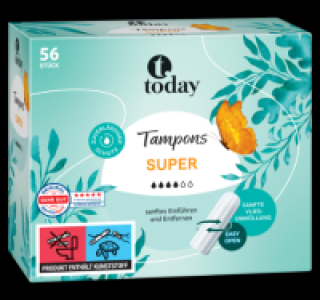 TODAY Tampons Super