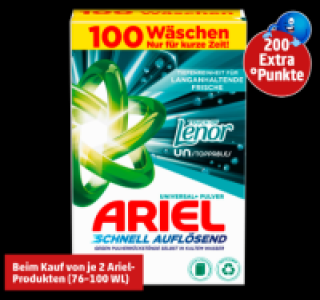 ARIEL Universal+ Pulver 18.99 €