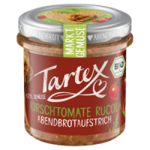 TARTEX Bio-Brotaufstrich 140 g, Kirschtomate Rucola