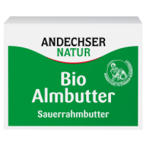 Aldi Süd  ANDECHSER Bio-Almbutter 250 g