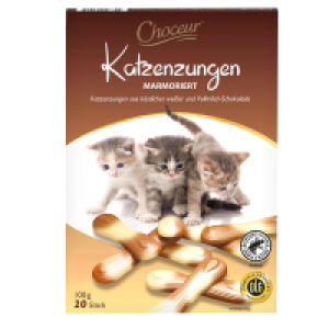 Aldi Süd  CHOCEUR Katzenzungen 100 g