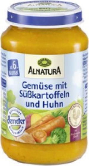 Alnatura Alnatura Gemüse mit Süßkartoffeln und Huhn