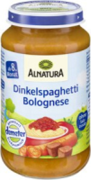 Alnatura Dinkelspaghetti Bolognese