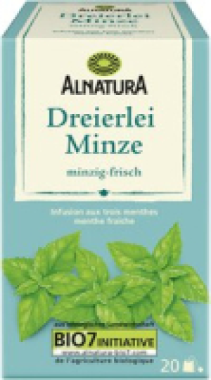 Tee Dreierlei Minze 2.49 €