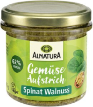 Gemüseaufstrich Spinat-Walnuss 1.99 €