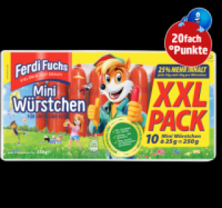 FERDI FUCHS Mini Würstchen oder Geflügel Mini Würstchen