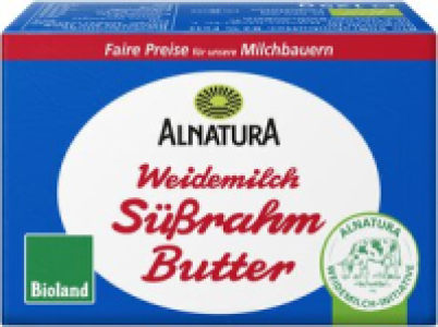 Weidemilch-Süßrahmbutter 1.69 €