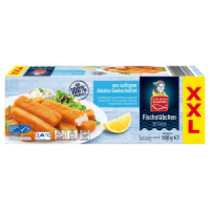 GOLDEN SEAFOOD Fischstäbchen 900 g