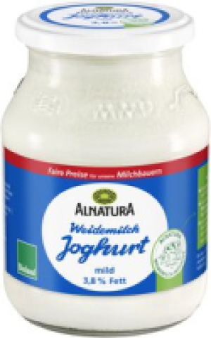 Alnatura Weidemilch-Joghurt Natur 3,8%