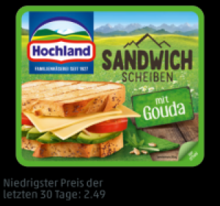 HOCHLAND Sandwichscheiben 1.39 €