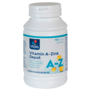 Aldi Süd  VITALIS Vitamin C Depot / Vitamin A-Zink