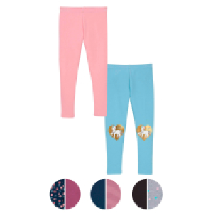 LILY & DAN Kleinkinder Leggings, 2 Stück 3.49 €