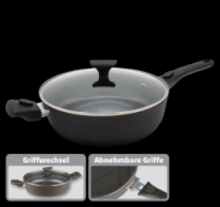 Pfanne mit abnehmbaren Griffen 24.99 €