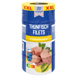 Aldi Süd  ALMARE Thunfischfilets 780 g