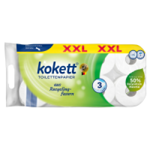 KOKETT Recycling Toilettenpapier XXL