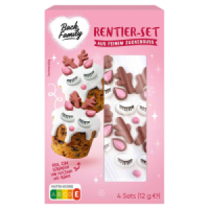 Aldi Süd  BACK FAMILY Rentier-Set 12 g