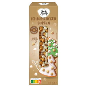 Aldi Süd  BACK FAMILY Schaumzucker-Tupfen 30 g