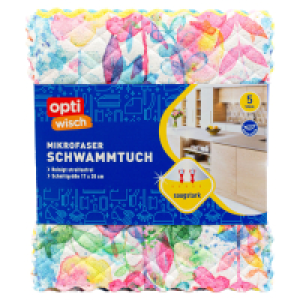 Aldi Süd  Mikrofaser-Schwammtücher-Set