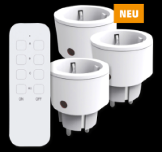 Steckdosenadapter mit Fernbedienung