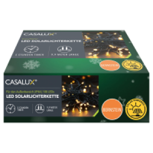 CASALUX Solar-Lichterkette 100