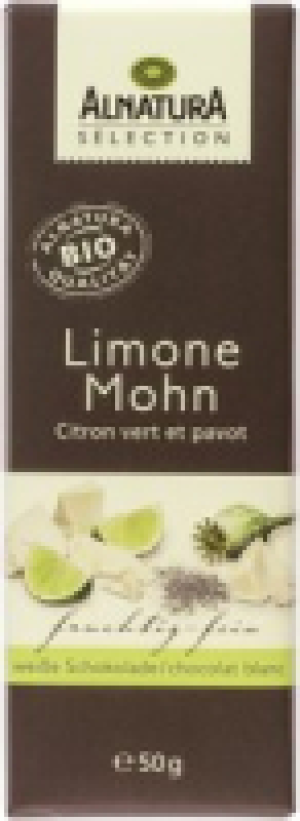 Weiße Schokolade Limone-Mohn 1.49 €