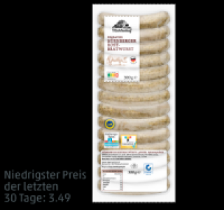 MÜHLENHOF Frische Nürnberger Rostbratwurst 2.99 €