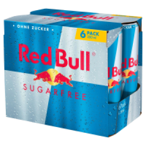 RED BULL 6er-Pack, Sugarfree