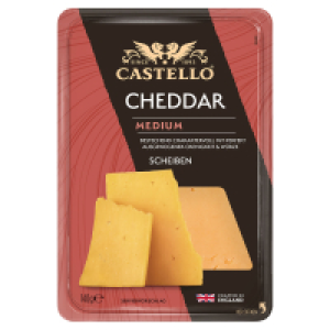 Aldi Süd  CASTELLO Cheddar 140 g