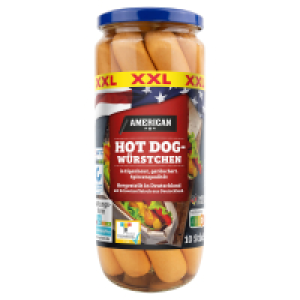 Aldi Süd  AMERICAN XXL Hot Dog