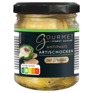 Aldi Süd  GOURMET FINEST CUISINE Antipasti 190 g, Artischocke-Trüffel