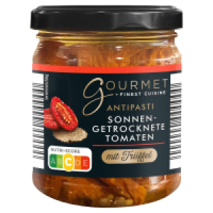 Aldi Süd  GOURMET FINEST CUISINE Antipasti 190 g, Getrocknete Tomate-Trüffel