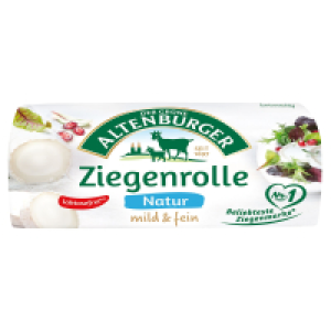 DER GRÜNE ALTENBURGER Ziegenkäse 150 g, Ziegenrolle