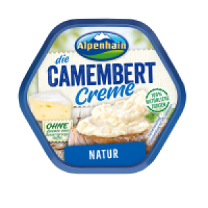 Aldi Süd  ALPENHAIN Camembert Creme, Natur 125 g